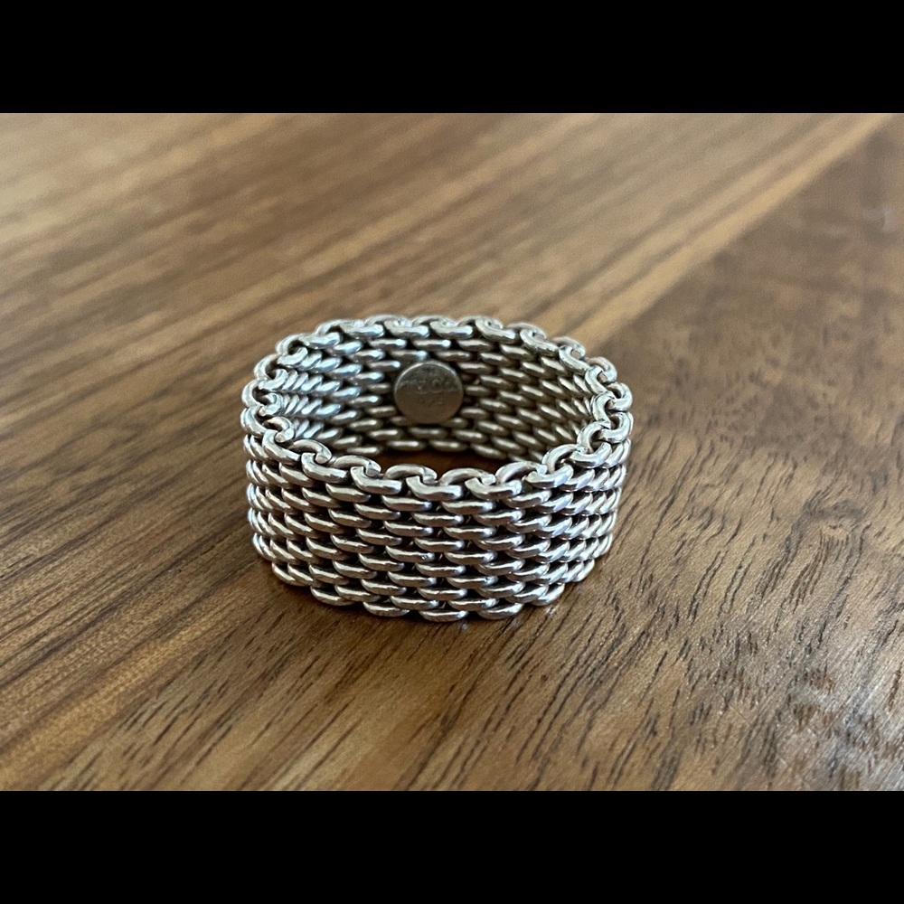 *SOLD* Tiffany & Co Silver Somerset Ring